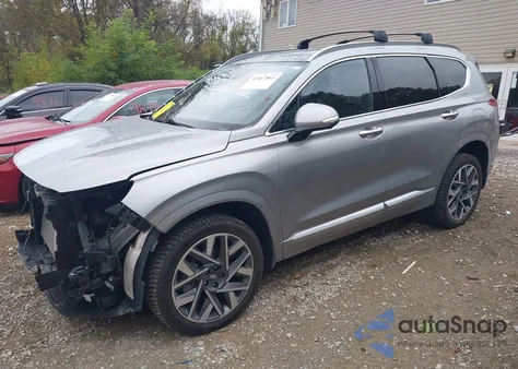 2022 Hyundai Santa Fe Calligraphy z USA, uszkodzony, nr VIN 5NMS5DAL8NH480208